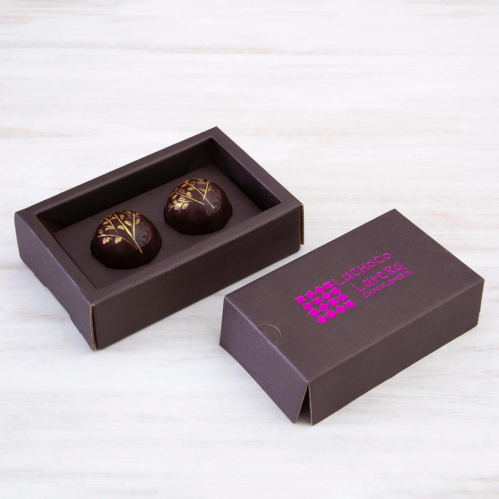 Pack of 4 marshmallow-filled chocolate bombs